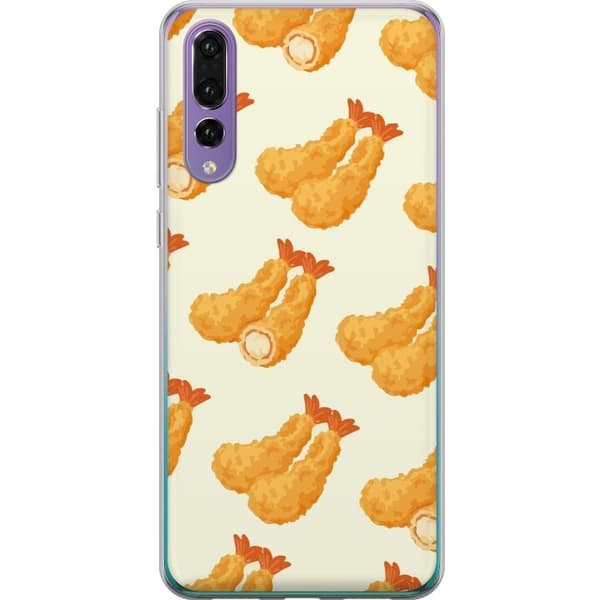 Mobiletui til Huawei P20 Pro med rejer