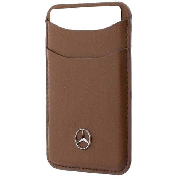 Mercedes MagSafe-korttipidike Nahkalompakko - Kameli