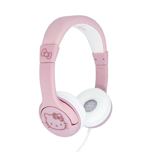 HELLOKITTY Hörlur Hello Kitty On-Ear 85dB Trådbunden Rose