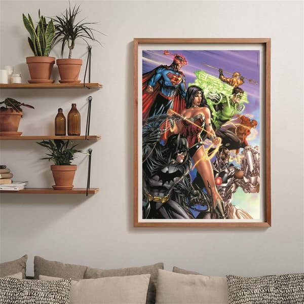 CLEMENTONI Pussel 1000 Pcs CB High Quality Collection DC Comics