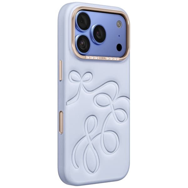 UNIQ Mobilskal För iPhone 18 Pro/17 Pro Coehl Cloude - Blå