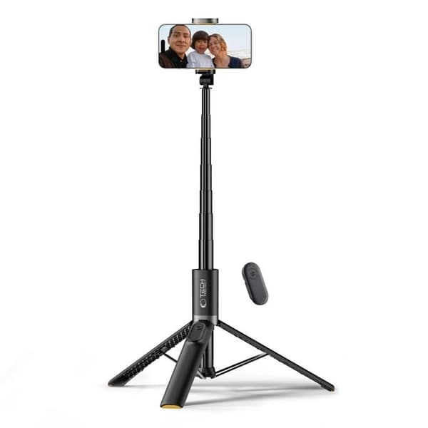 Tech-Protect Selfie Stick Tripod Bluetooth LOS8 - Svart