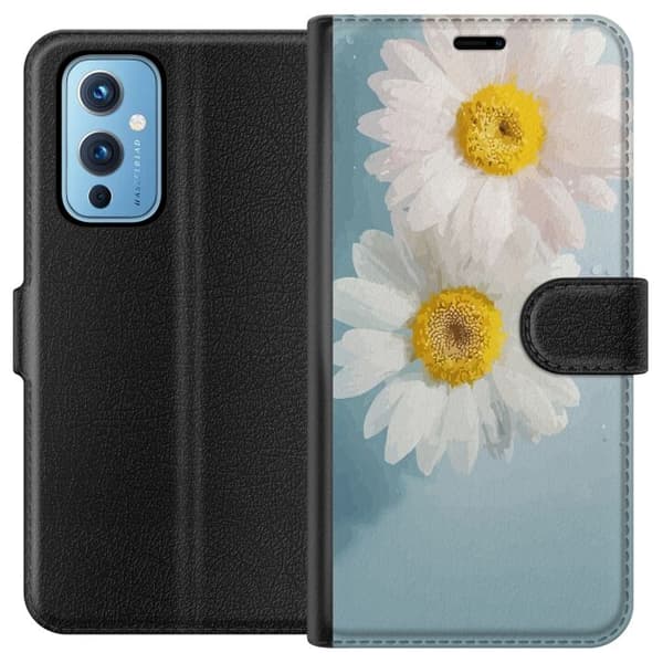 OnePlus 9 tegnebog med sommerblomster
