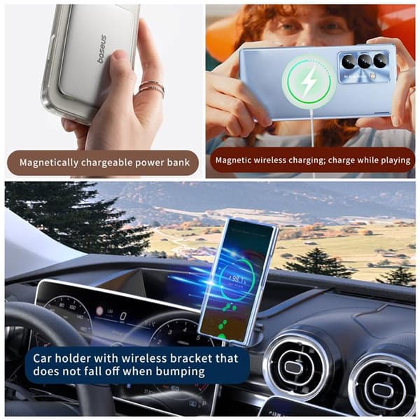 Mobilskal För Galaxy Z Fold 8 MagSafe Hård PC - Blå