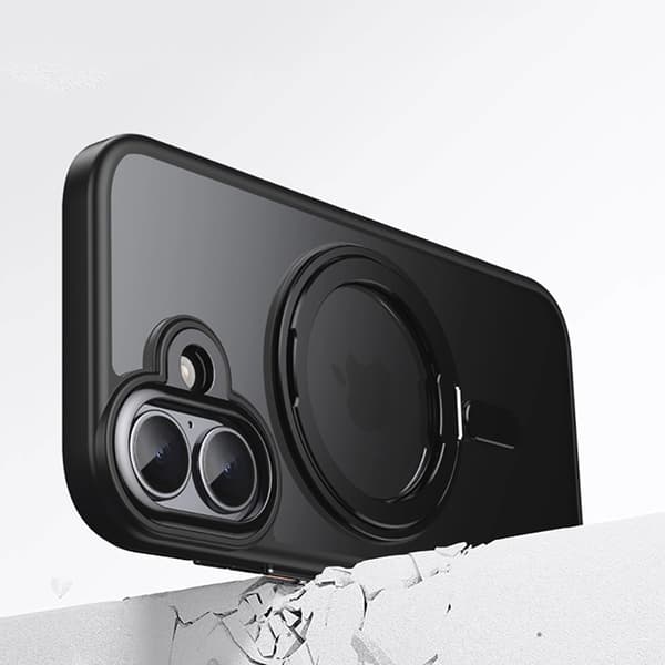 Tech-Protect Telefontaske til iPhone 17 Magsafe Kickstand - Sort