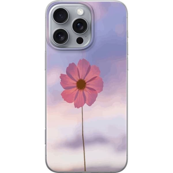 Mobilskal till Apple iPhone 16 Pro Max med Rosa blomma