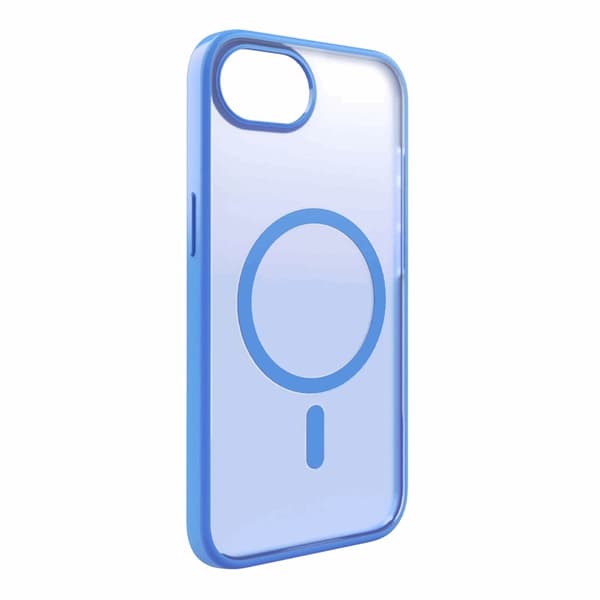 Puro Telefontaske til iPhone 16e Magsafe Gradient TPU - Blå