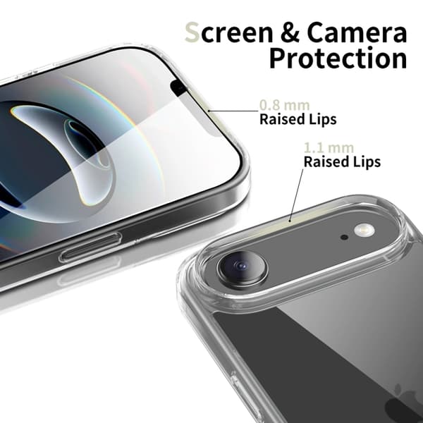 Tech-Protect Mobilskal till iPhone Air Flexair Hybrid - Clear