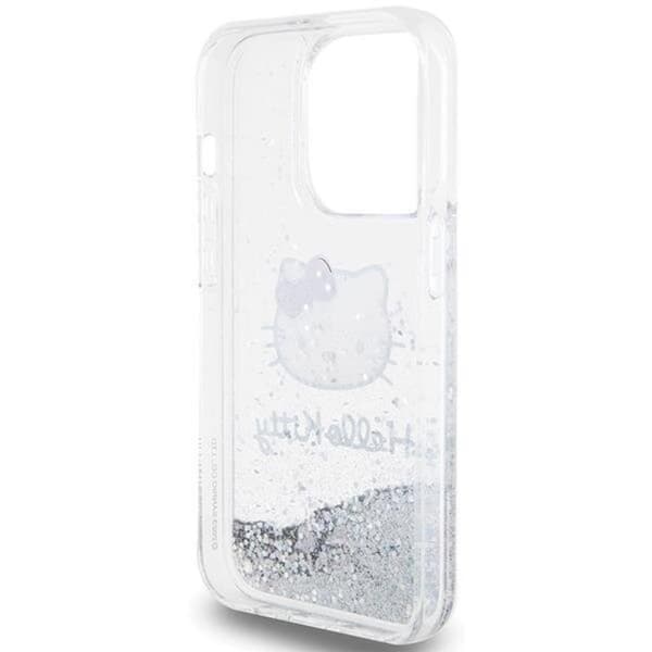 Hello Kitty Mobilskal till iPhone 13 Pro/13 Glitter Kitty Head