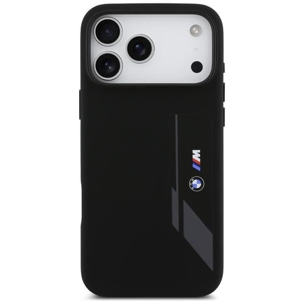 BMW Mobilskal till iPhone 17 Pro Max MagSafe Silikon Vertical Logo