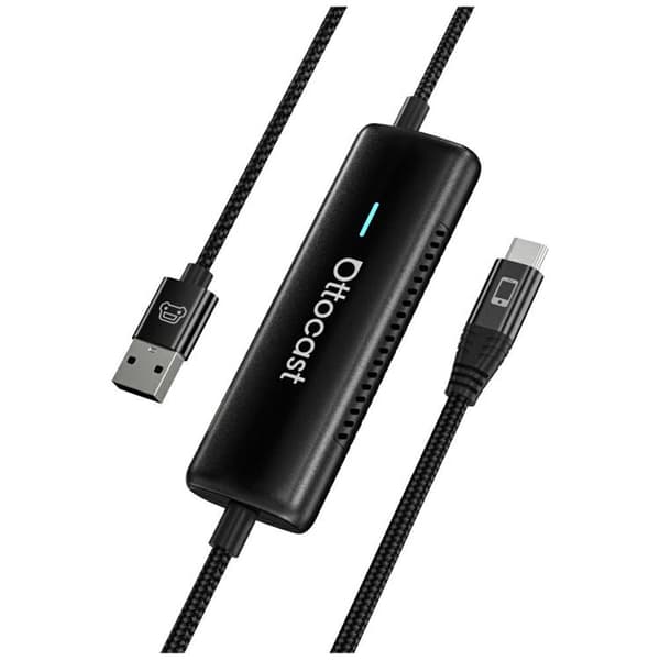 Ottocast Mirror Touch CarPlay Biladapter CA450-T - Sort