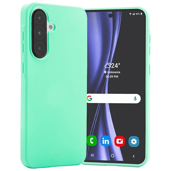 Mercury Mobilskal till Galaxy A56 Soft - Mint