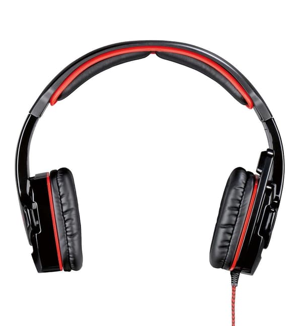 HAMA PC Headset för Gaming Fire Starter 2m - Svart Lång Kabel