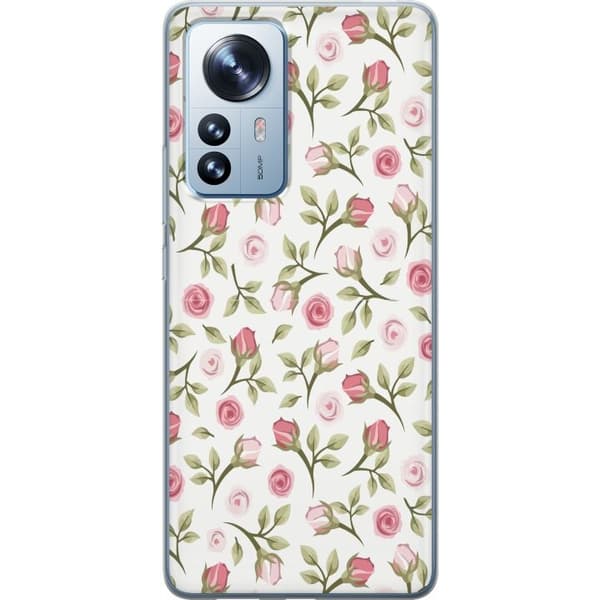 Taske til Xiaomi 12 Pro med blomster