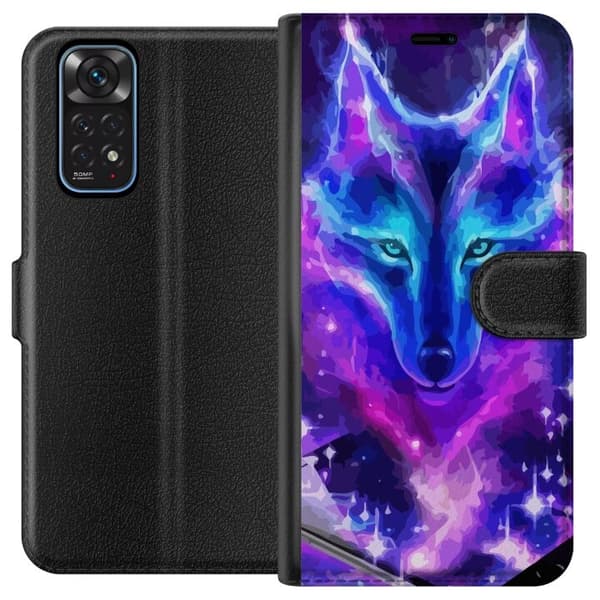 Pung Taske til Xiaomi Redmi Note 11 med Neon Wolf