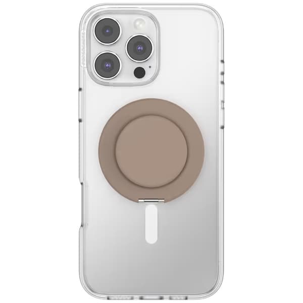 PopSockets MagSafe Popuphållare och Stativ Kick-Out - Beige