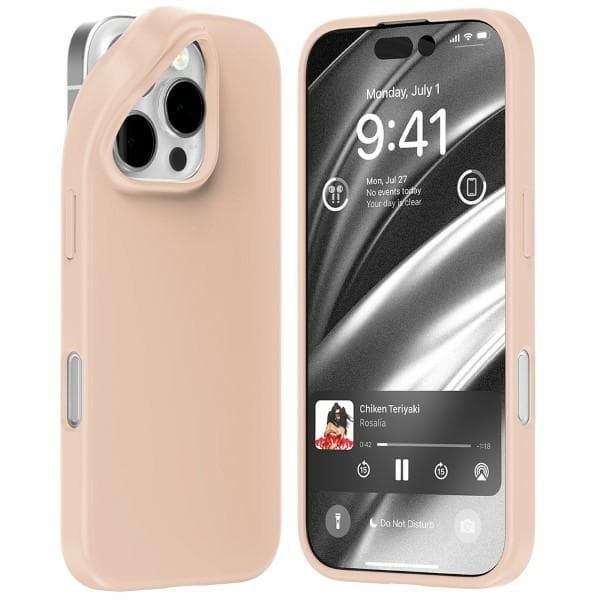 Mercury Telefontaske til iPhone 16 Pro Soft - Pink Sand