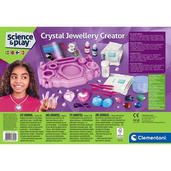 CLEMENTONI Crystal Jewels Lab