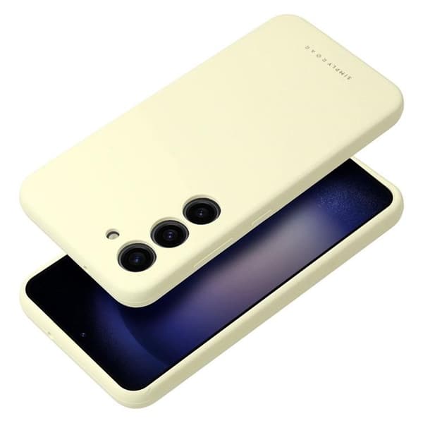 Telefontaske til Galaxy S25 Roar Cloud Skin - Gul