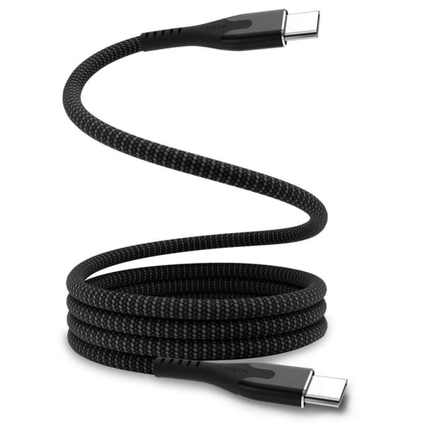 STATIK Magneettinen Kaapeli Magstack Pro USB-C - USB-C Musta 1m