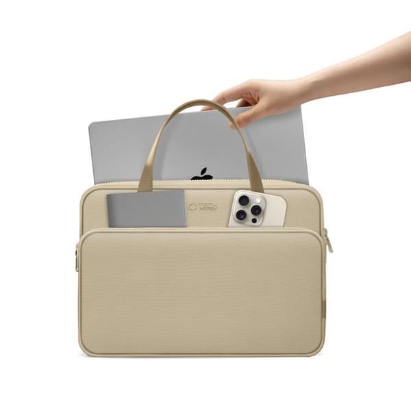 Tech-Protect Datorfodral 15"-16" Carrying - Desert Beige