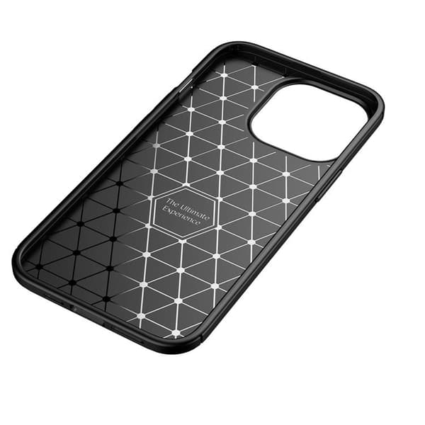 Mobilskal till iPhone 15 Pro Max Carbon Premium - Svart