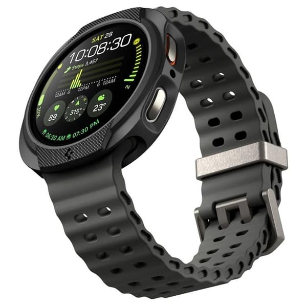 Spigen Galaxy Watch 8 (44mm) Etui Liquid Air - Sort