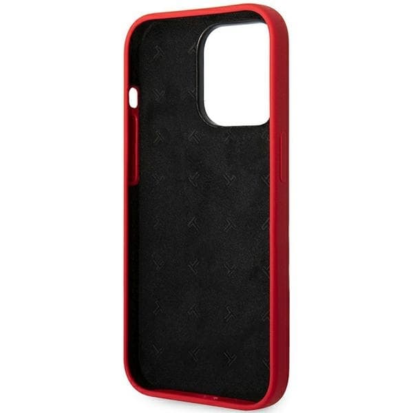 Tumi-puhelinkotelo iPhone 14 Pro Max MagSafe Liquid Silicone - Punainen