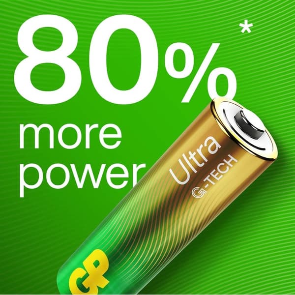 GP Batteri Ultra Alkaline AA LR6 24-Pack