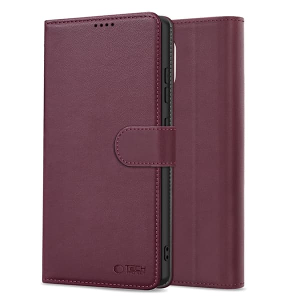 Tech-Protect Plånboksfodral För Galaxy A57 5G - Mulberry