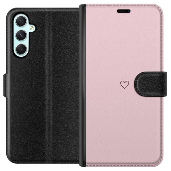 Pung Taske til Samsung Galaxy A34 med Lille Hjerte