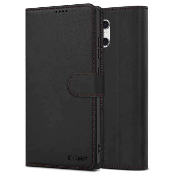 Tech-Protect Pungcover til Galaxy A57 5G - Sort/Rød