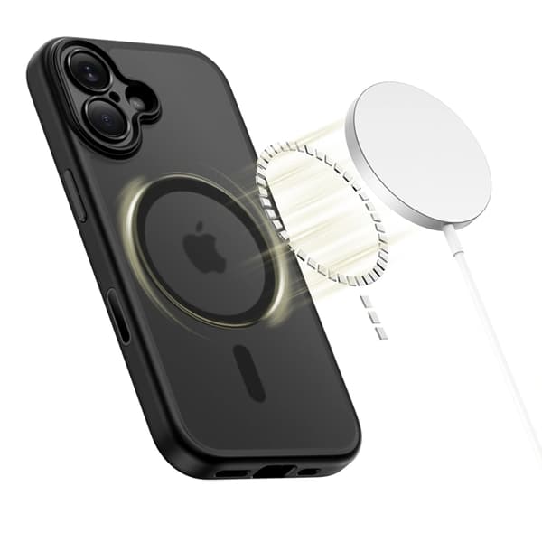 Tech-Protect Telefontaske til iPhone 17 Magsafe Peak - Mat Sort