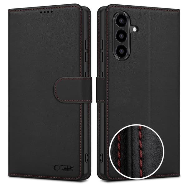 Tech-Protect Pungcover til Galaxy A57 5G - Sort/Rød