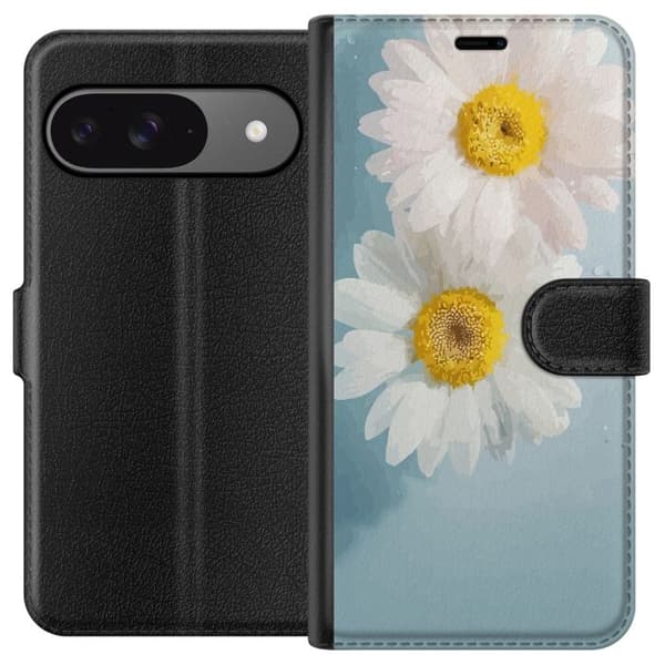 Plånboksfodral till Google Pixel 9 Pro med Sommarblommor