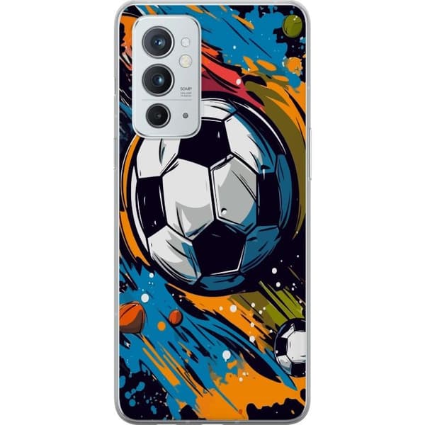 Taske til OnePlus 9RT 5G med fodbolde