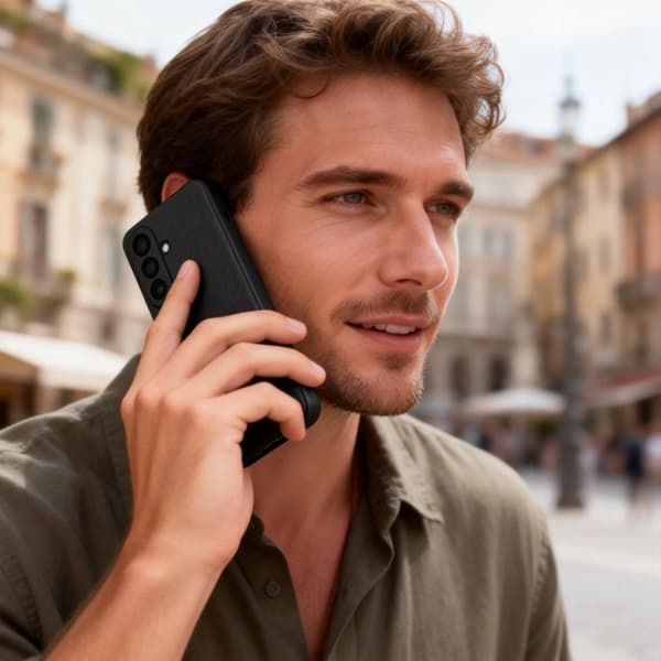 Tech-Protect Plånboksfodral För Galaxy S26 Smart - Matt Svart