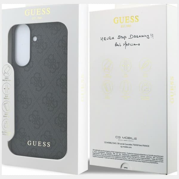 Guess Mobilcover Til Galaxy A37 4G Charm - Sort