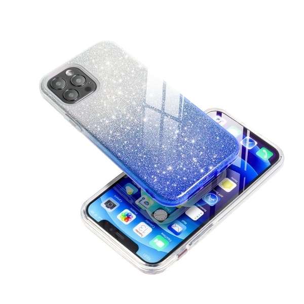 Forcell SHINING cover til iPhone 11 PRO Klar/Blå