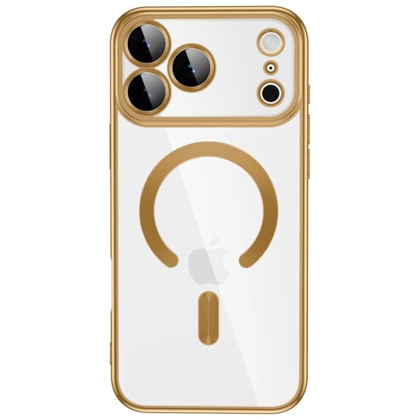 Tech-Protect Mobilskal För iPhone 18 Pro Magsafe Magflex - Shiny Guld