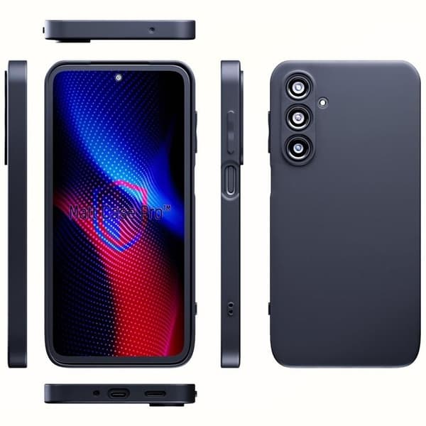 3MK telefontaske til Galaxy M35 5G Matte Pro - Sort