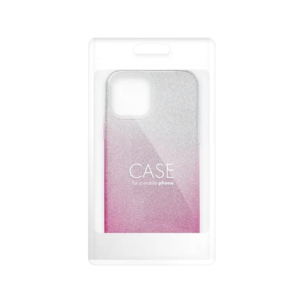 Mobilskal till iPhone 17 Shining - Transparent/Rosa