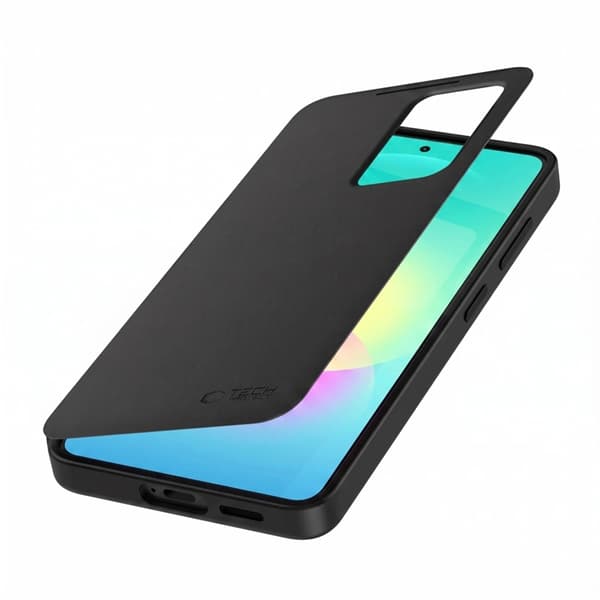 Tech-Protect Plånboksfodral För Galaxy A27 Smart - Matte Svart