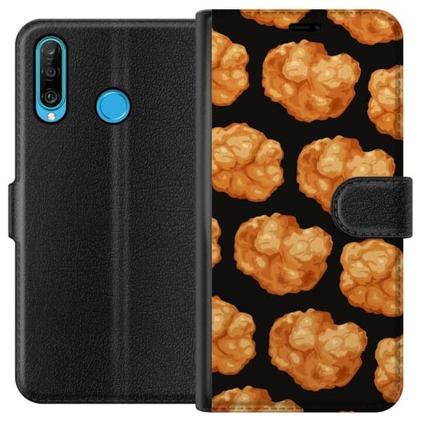 Pung taske til Huawei P30 lite med Nuggets