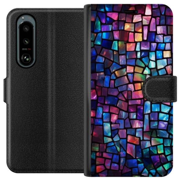 Plånboksfodral till Sony Xperia 5 III med Disco