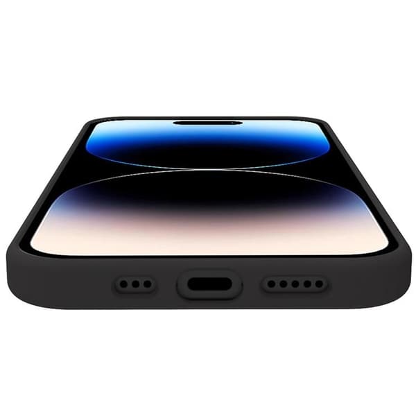 Celly Telefontaske til iPhone 15 Pro Planet Soft TPU - Sort