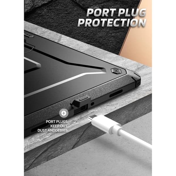 SupCase Cover Til Samsung Galaxy Tab A11 Plus Unicorn Beetle Pro - Sort