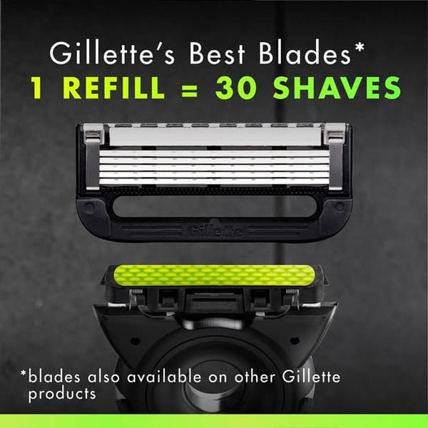Gillette Razor Labs + 2stk Razor Blade Magnetisk Stativ & Rejsetaske