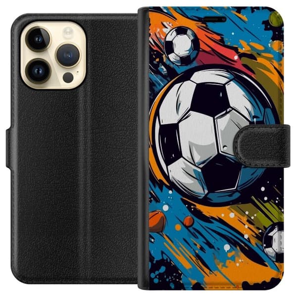 Apple iPhone 15 Pro Max tegnebog med fodbolde