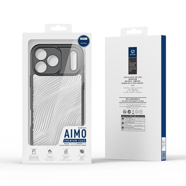 Dux Ducis Telefontaske til iPhone 17 Pro Aimo - Sort